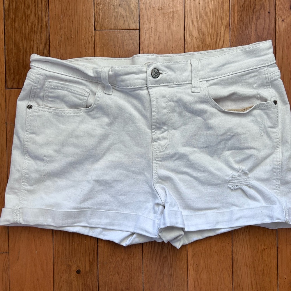 Old Navy White Jean Shorts for Women